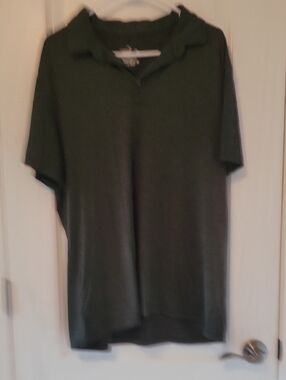 Men's Dark Green Polo Shirt